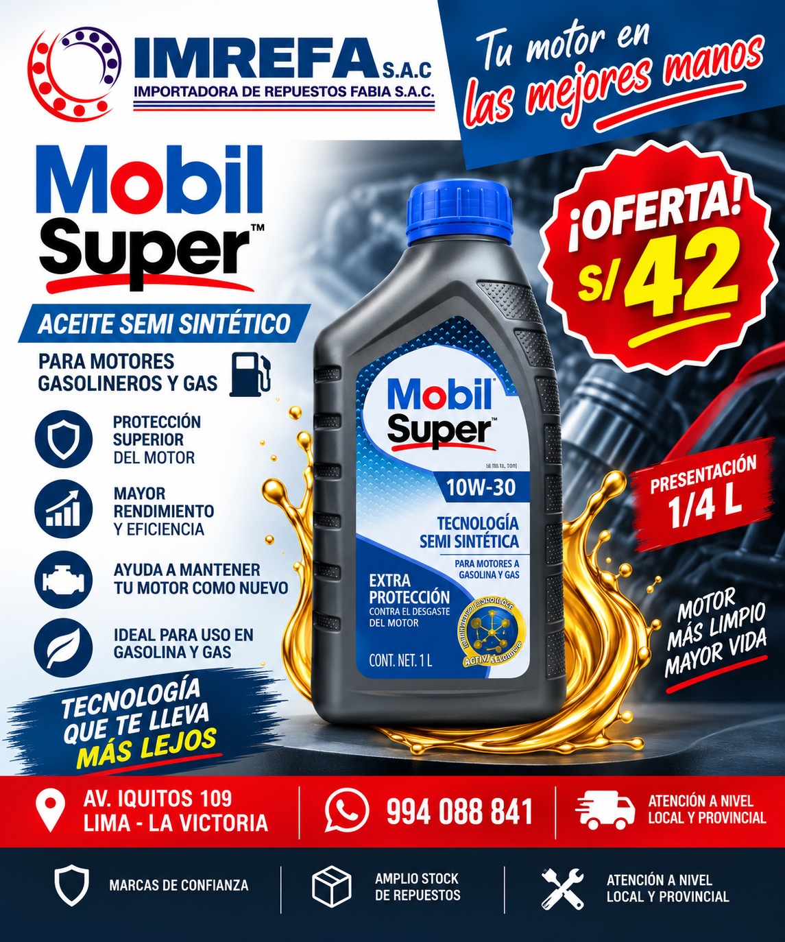 OFERTA PRIMERA SEMANA SEPTIEMBRE