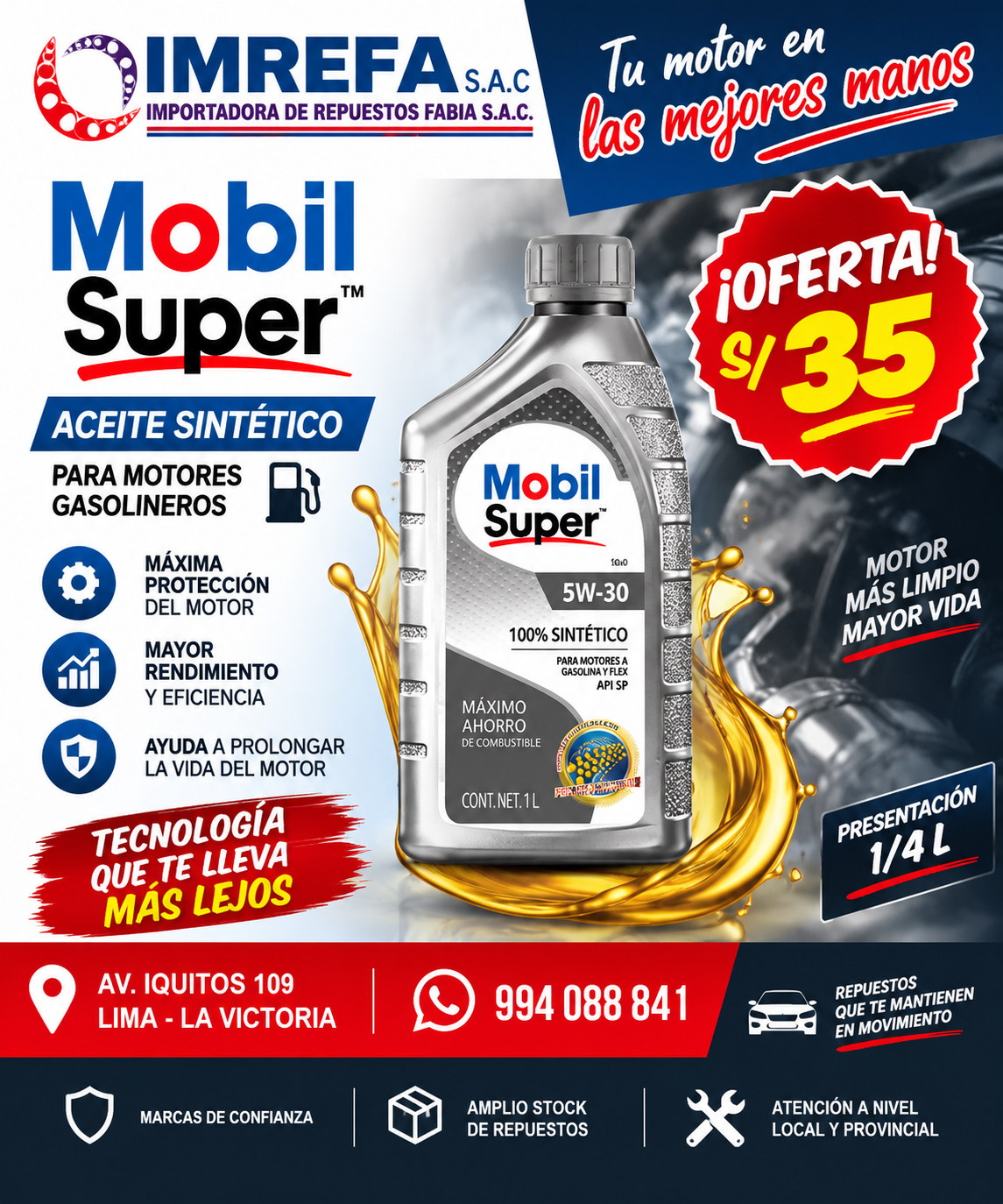 OFERTA PRIMERA SEMANA SEPTIEMBRE
